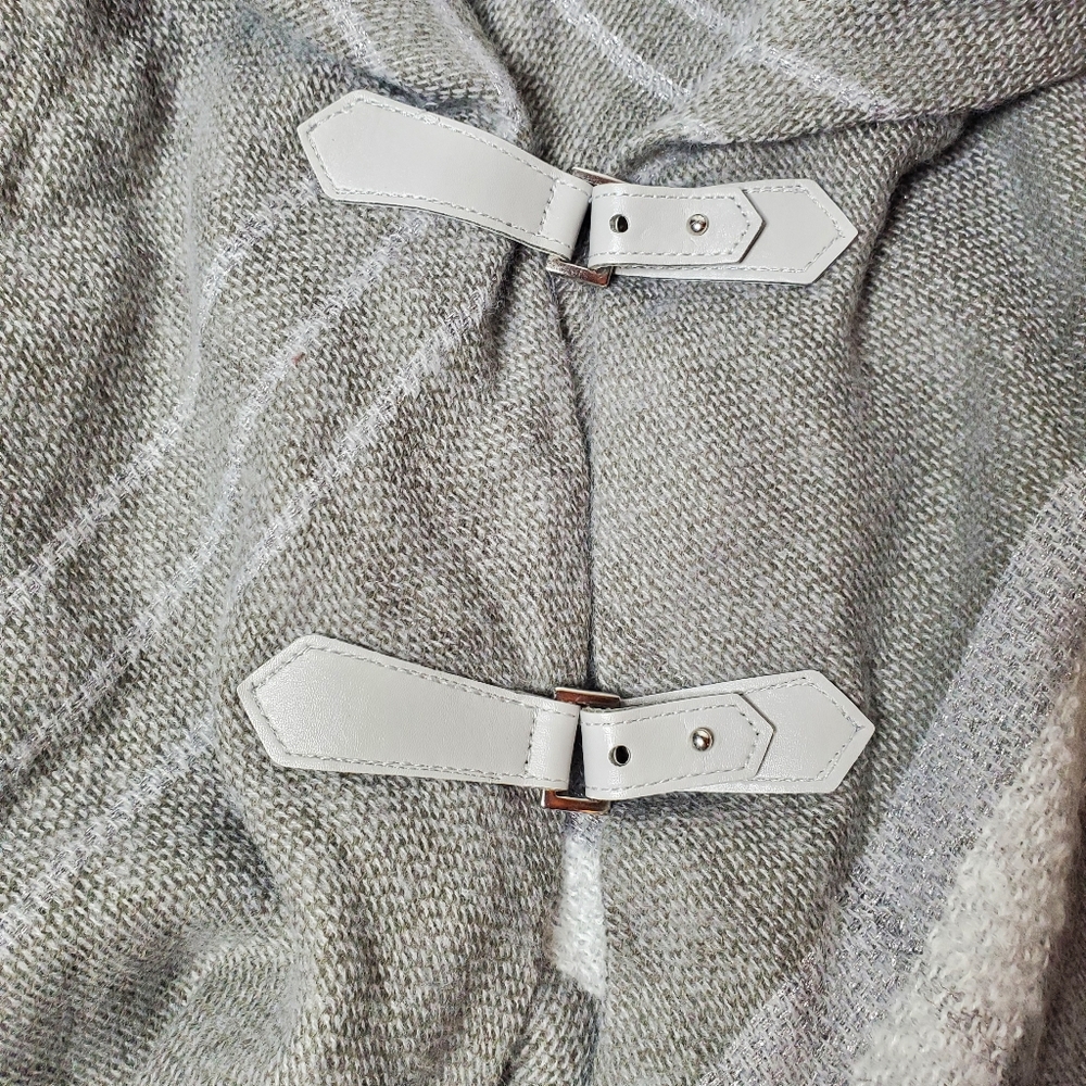 Mixit Womens Wrap Shawl Cover Up One Size Osfa Gr… - image 5